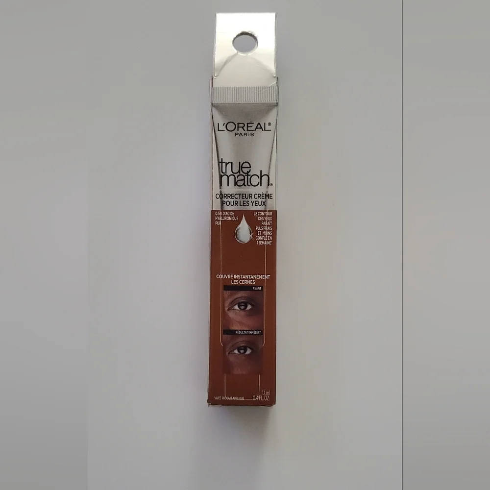 L'Oreal Paris True Match Eye Cream In A Concealer N9-10 Deep Profound 0.4 oz